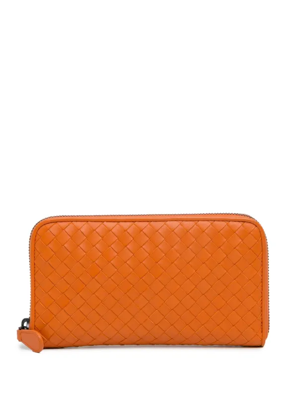 Bottega zip around wallet top