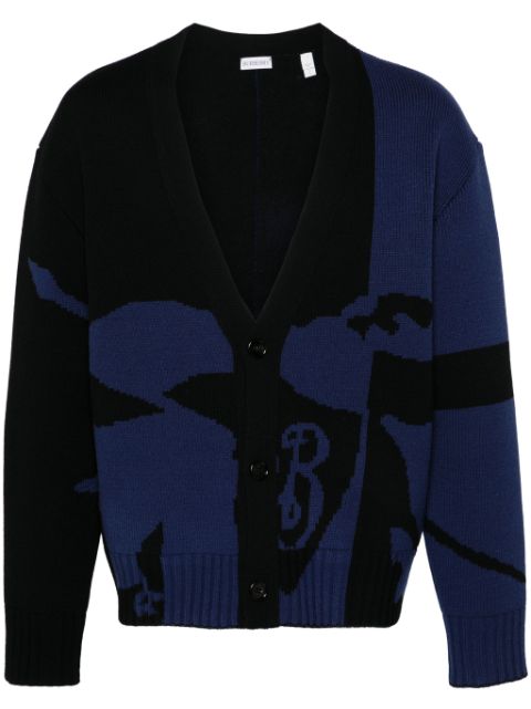 Burberry EKD wool cardigan Men