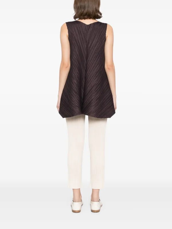 Pleats Please Issey Miyake Mellow Pleats Tunic | Purple