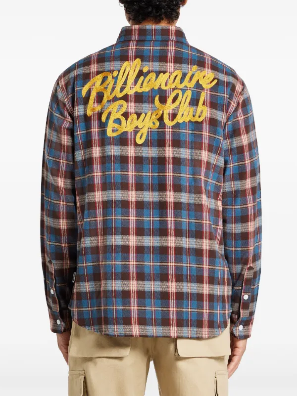 Billionaire Boys Club チェック シャツ | ブルー | FARFETCH JP