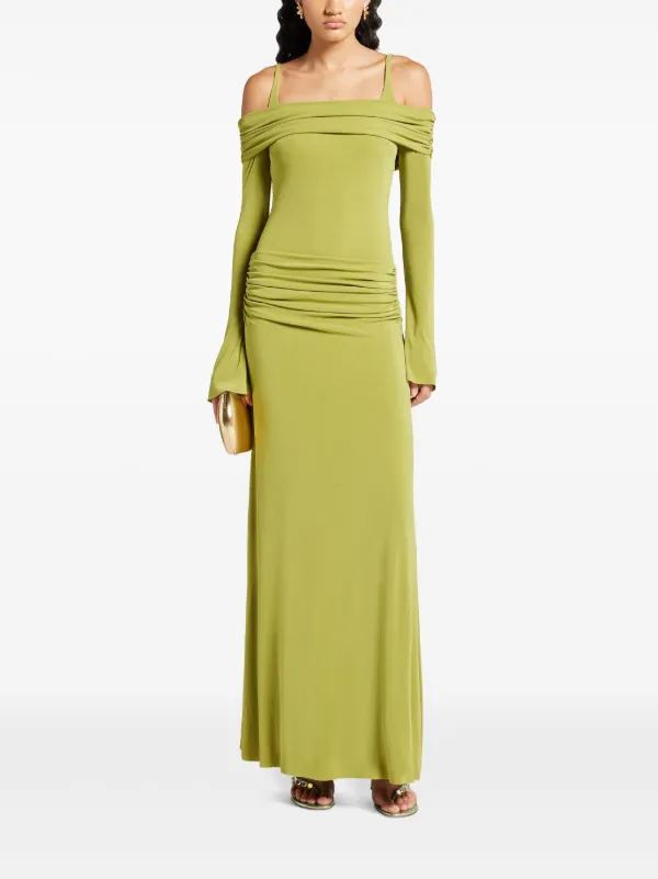 CHATS BY Rosa Maxi Dress Green FARFETCH IN