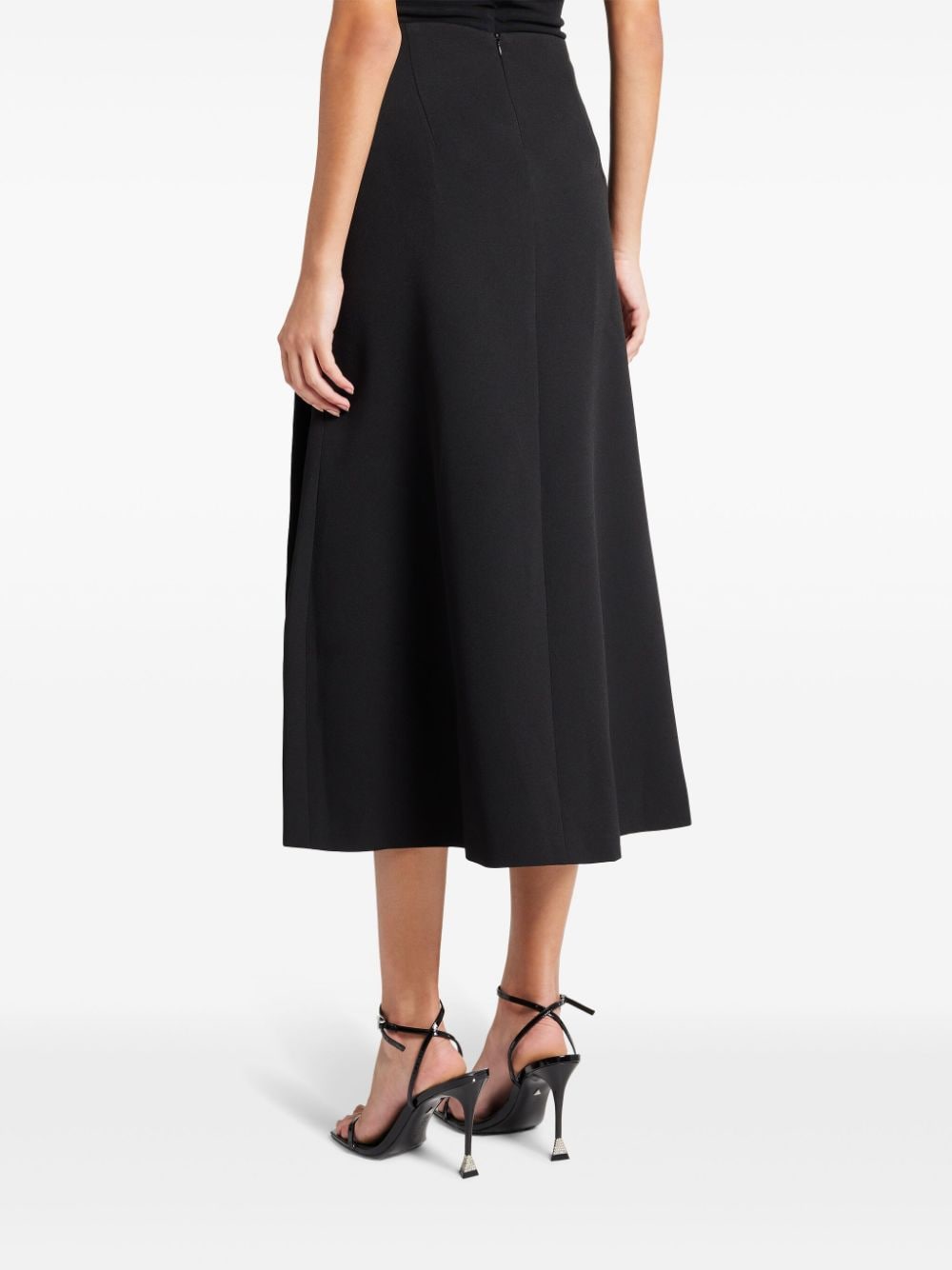 Shop Chats By C.dam Genki Skirt In Black