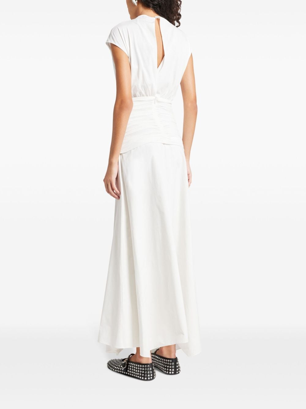 Shop Chats By C.dam Dian Maxi Dress In White