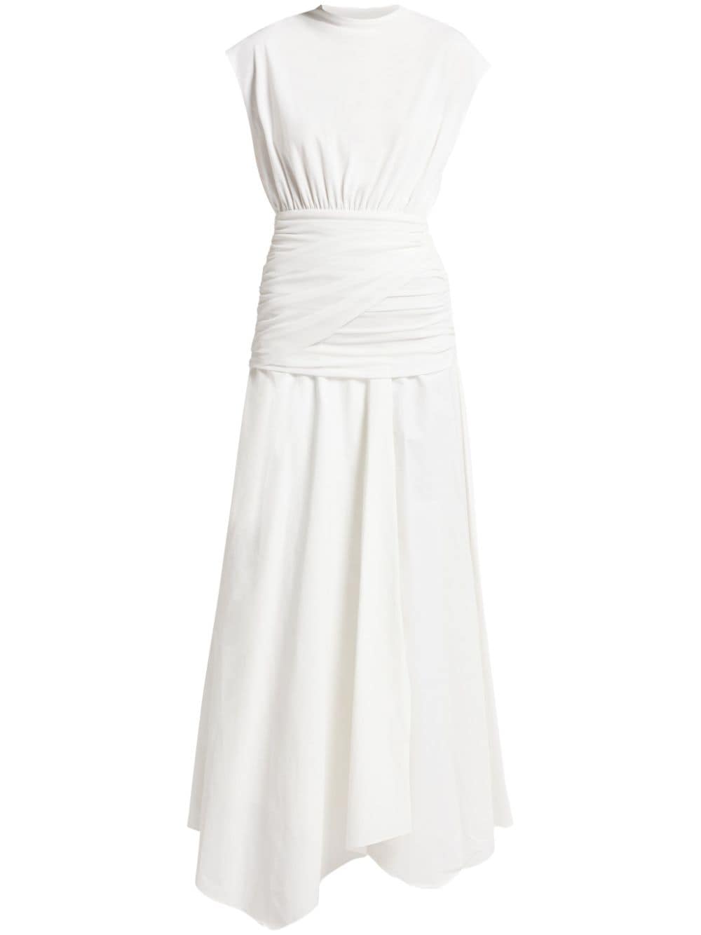 Shop Chats By C.dam Dian Maxi Dress In White