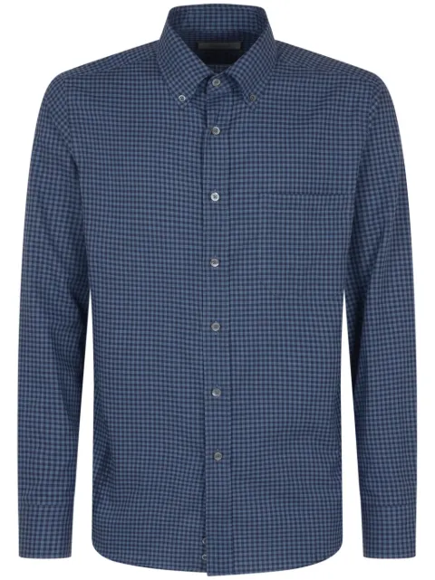 Canali camisa con estampado de cuadros
