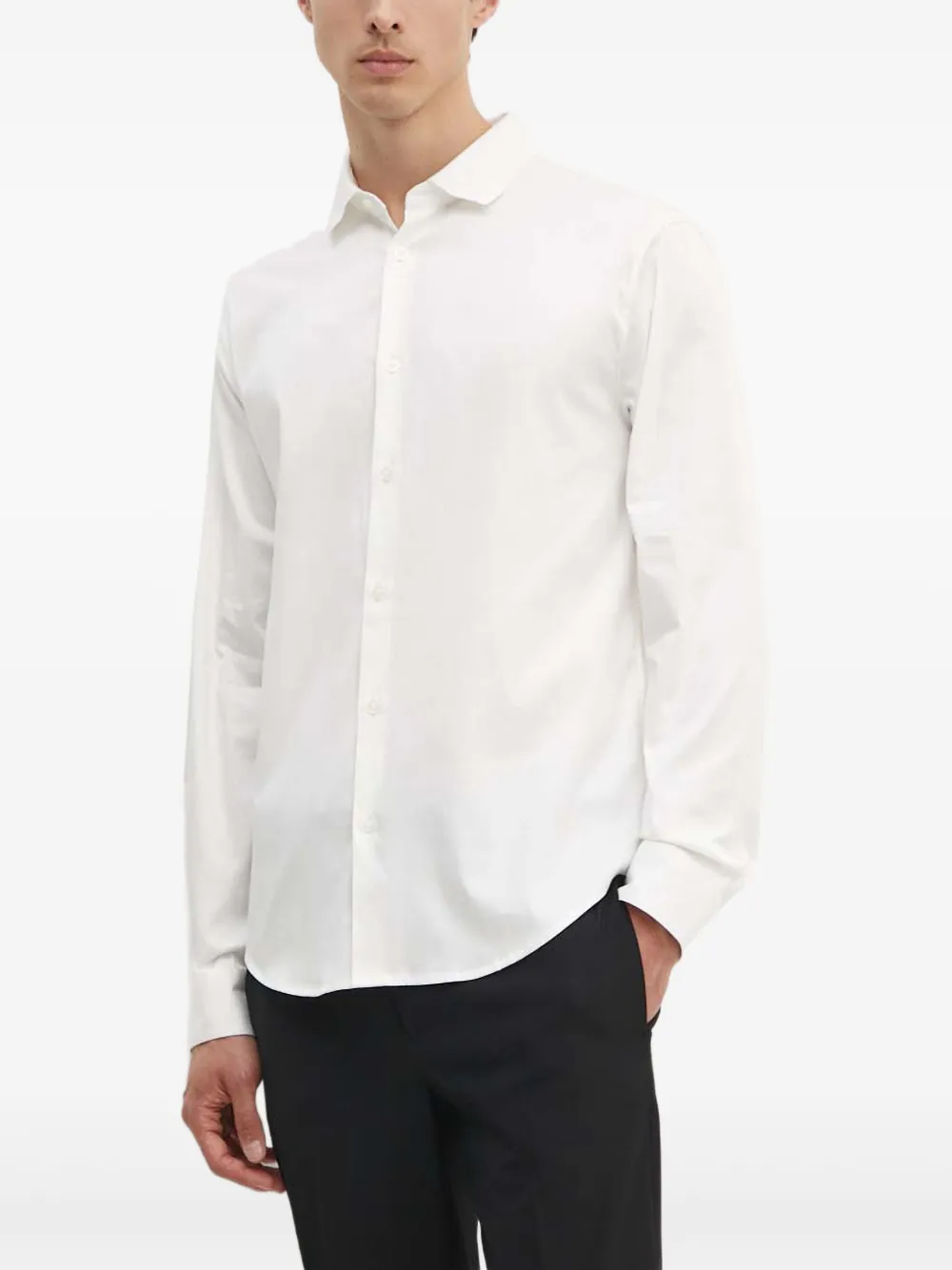Armani Exchange ボタン シャツ - ニュートラル Armani Exchange ボタン シャツ - ニュートラル
