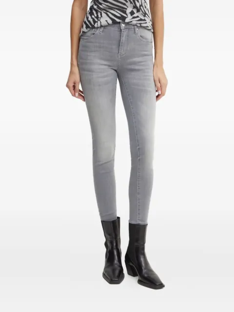 Armani Exchange logo-plaque skinny jeans