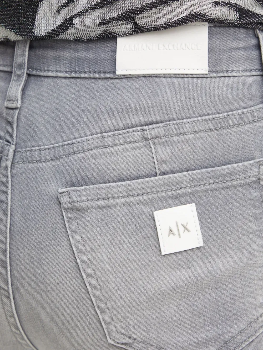 Armani Exchange Skinny jeans Grijs