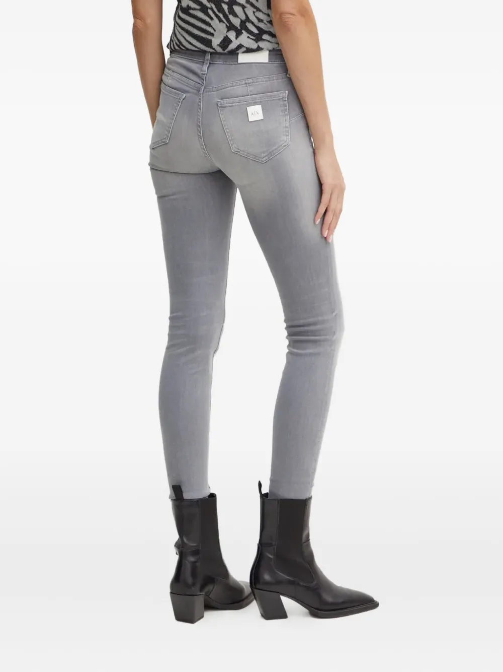 Armani Exchange Skinny jeans Grijs