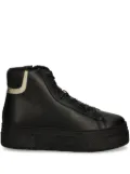 Armani Exchange hi-top trainers - Black