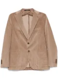 Tagliatore corduroy blazer - Brown