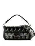 Fendi Pre-Owned 2010-2023 Medium Zucca PVC Baguette satchel - Black