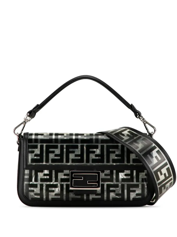 【FENDI】BAGUETTE◆8R8515ASB5 FENDI】BAGUETTE◇8R8515ASB5 FENDI Zucca Canvas Mamma