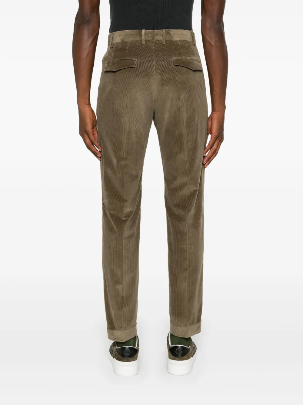 PT Torino Ribfluwelen broek Bruin