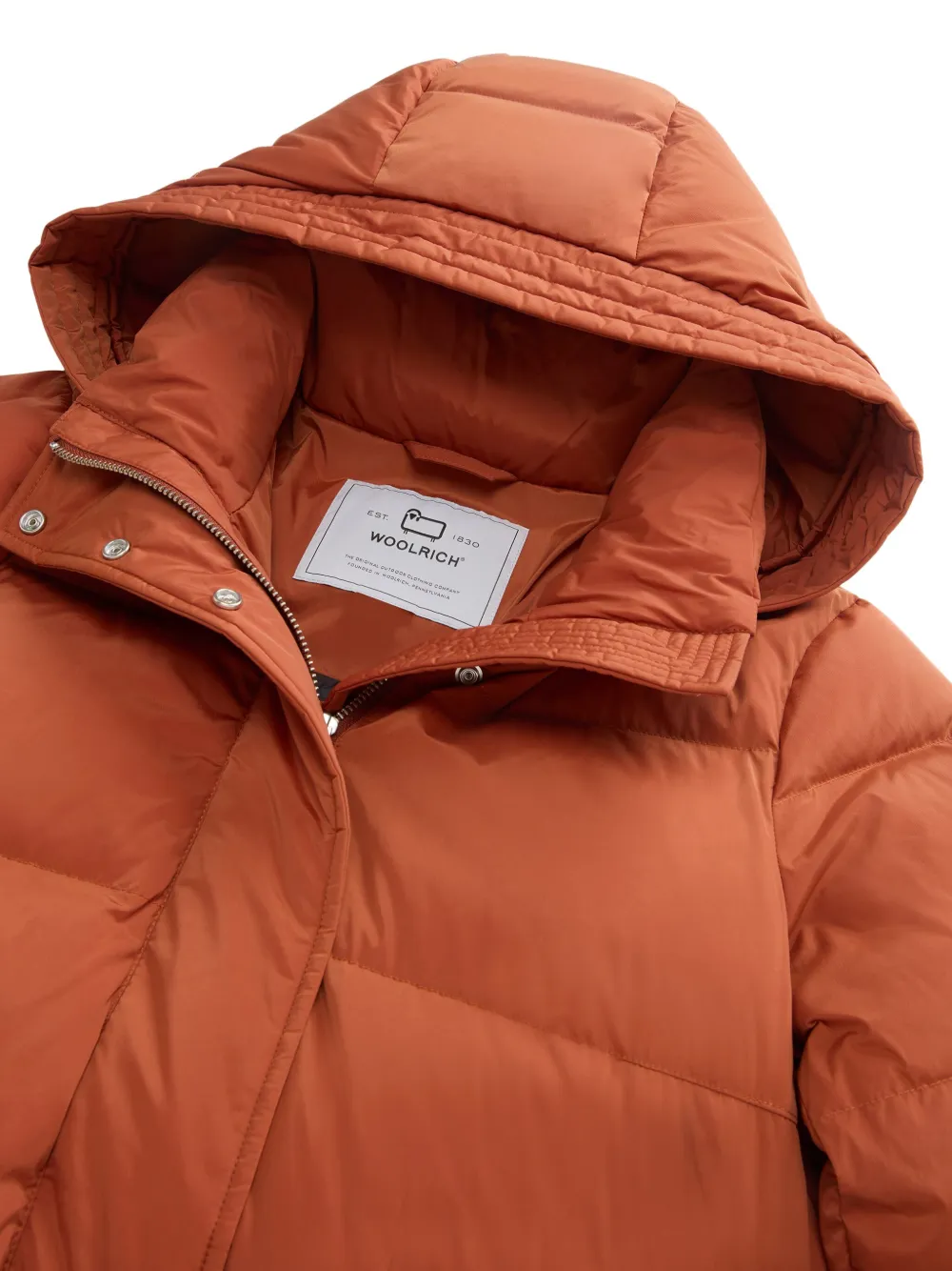 Woolrich Alsea parka Oranje