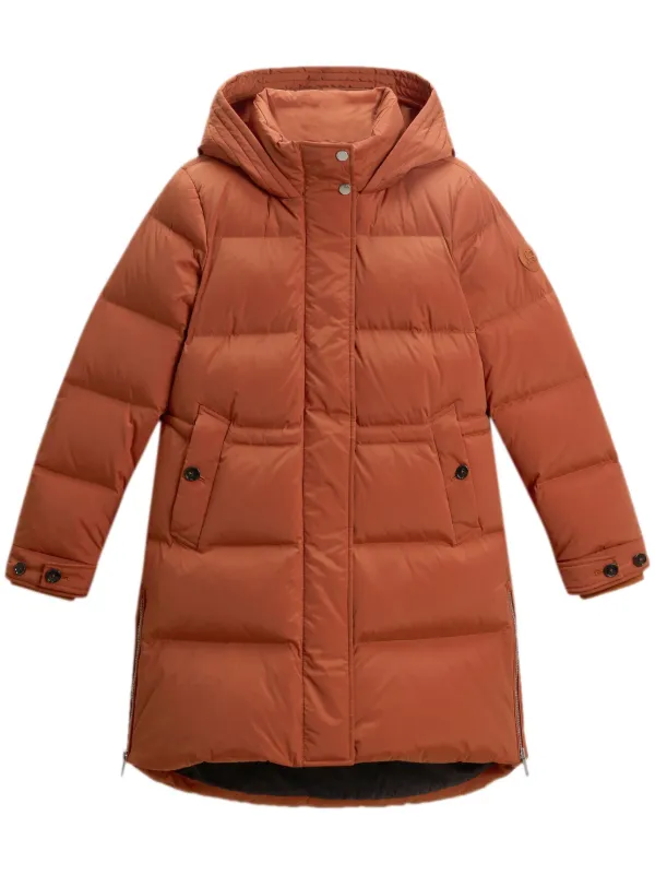 Woolrich Parka Alsea Arancione FARFETCH IT