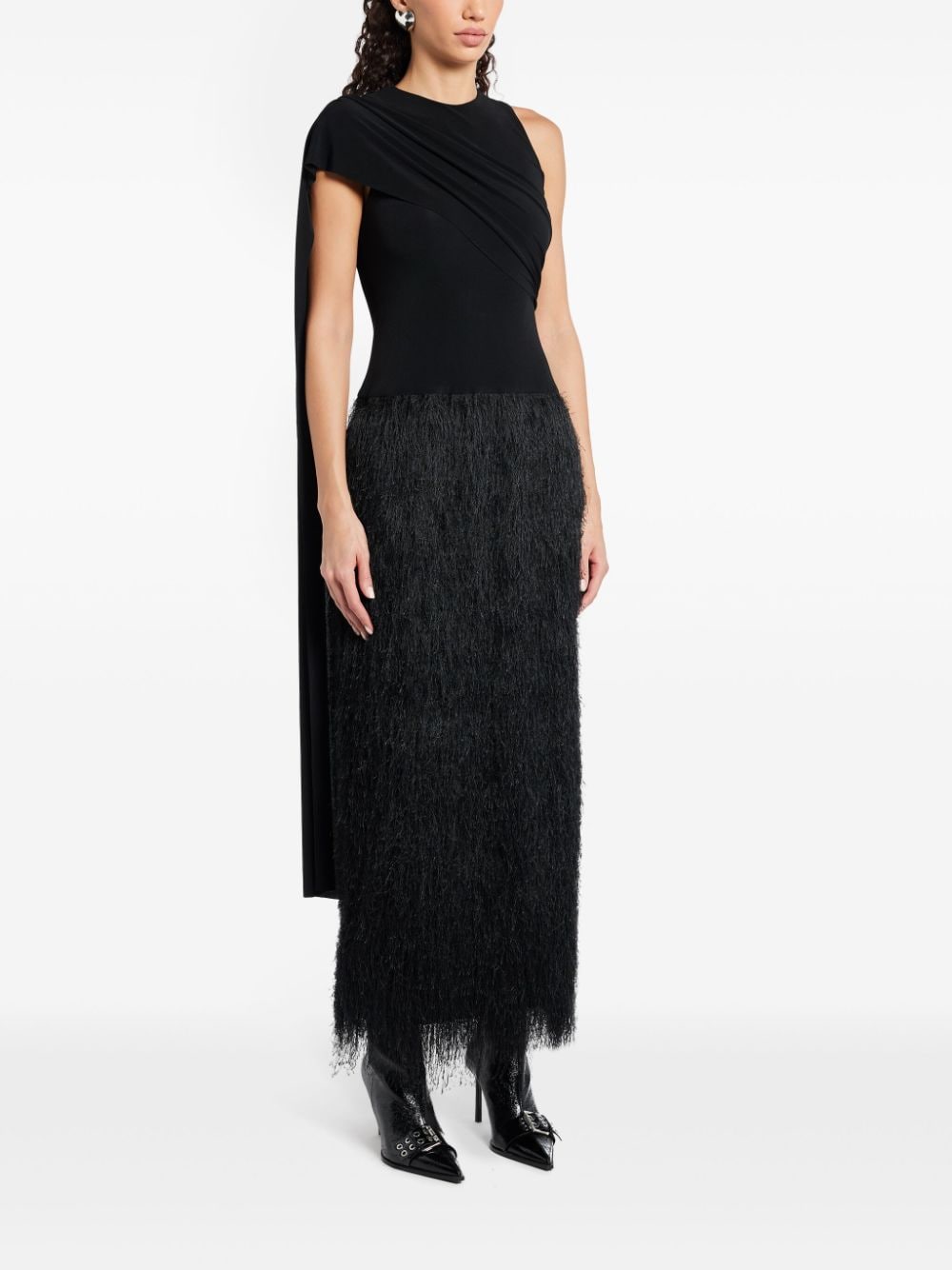 Shop Chats By C.dam Vio Dress In Black