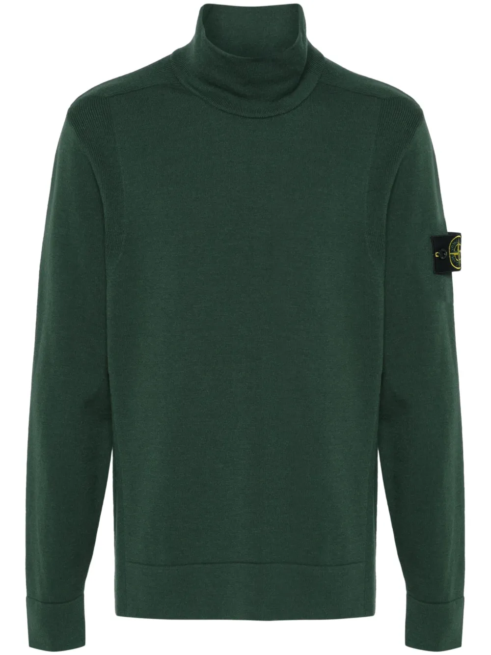 Stone Island suéter con distintivo Compass | verde | Image 1