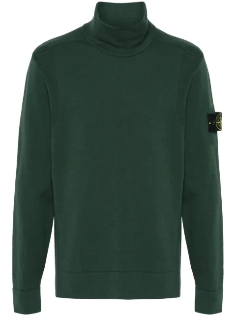 Stone Island sweat en coton à patch Compass