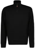 Orlebar Brown half-zip funnel-neck sweater - Black