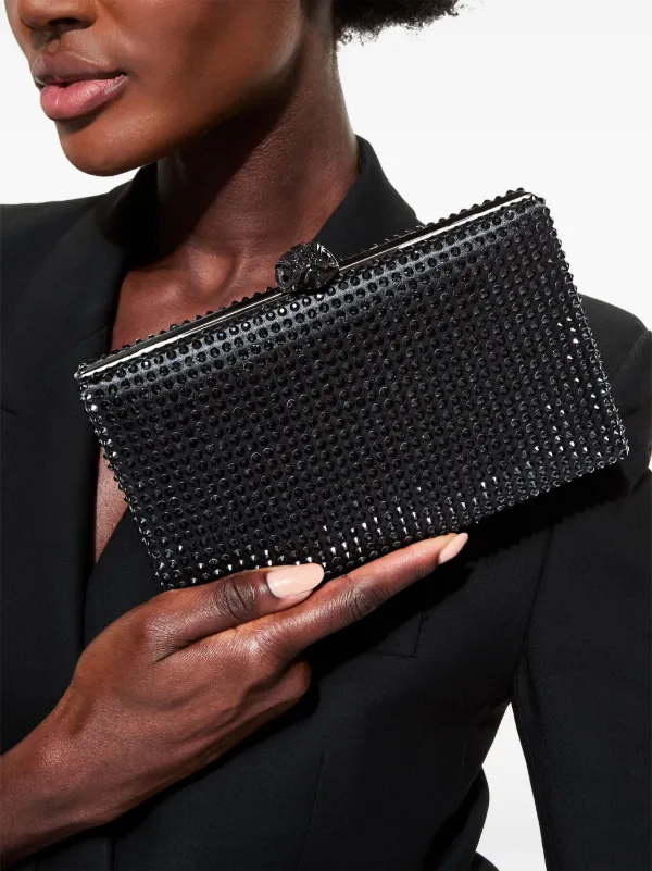 Kurt Geiger London Kensington Clutch Bag Black FARFETCH BE
