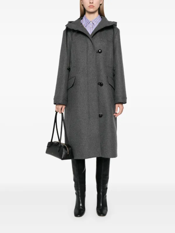 Semicouture Vincent Coat Grey FARFETCH IN