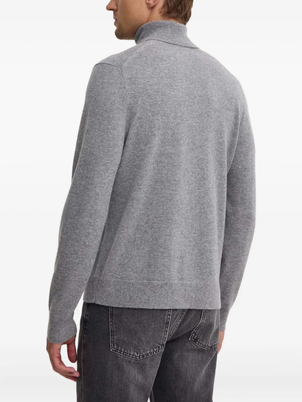 Theory roll-neck sweater - Grijs