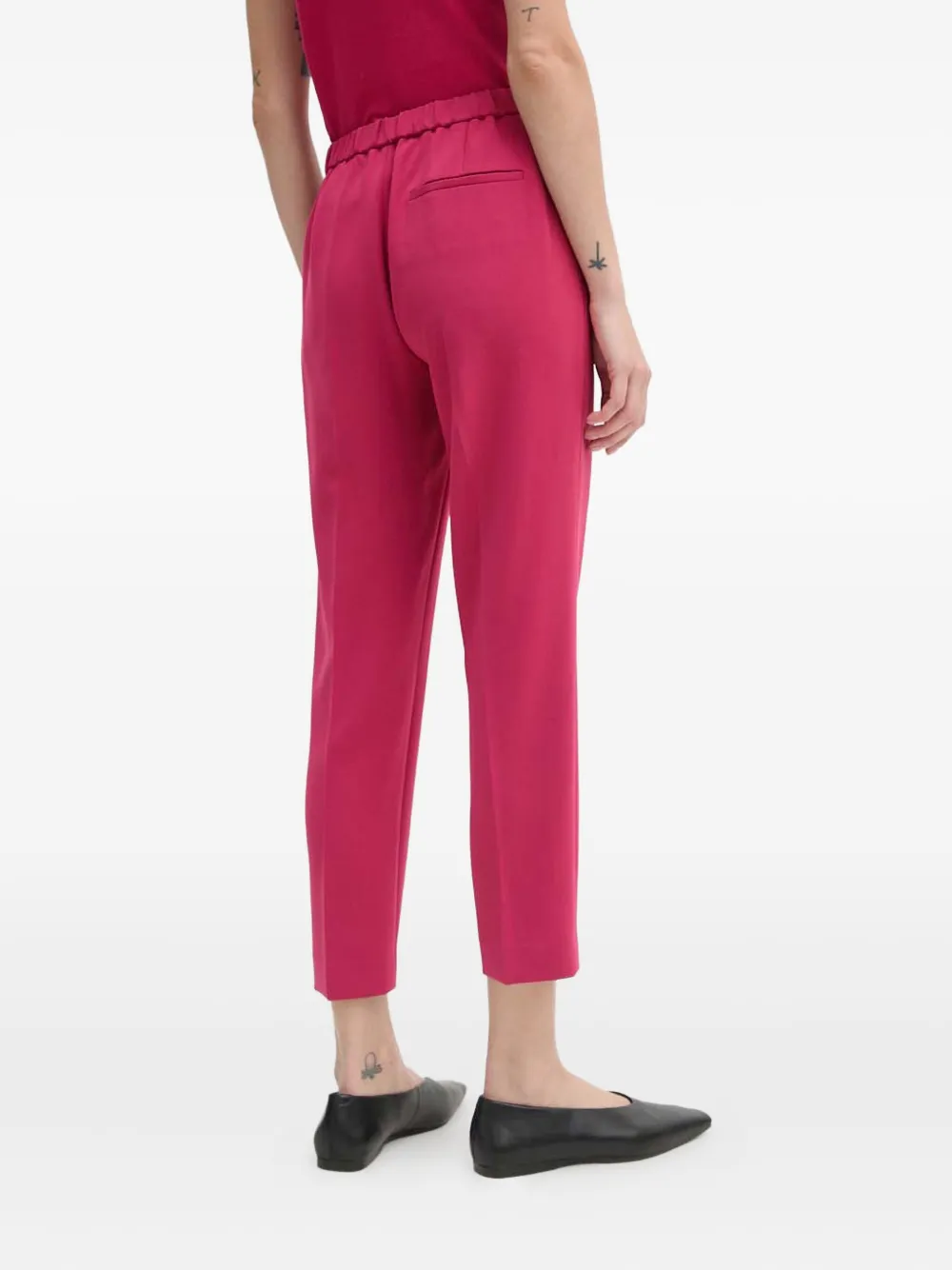 Theory Broek met zak Roze