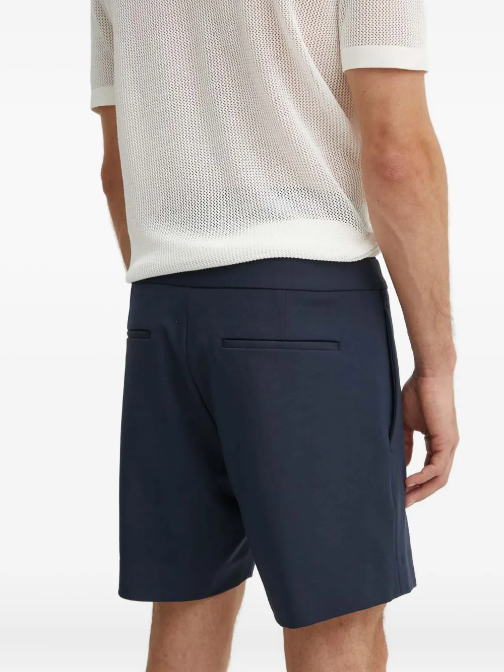 Theory Shorts met zak Blauw