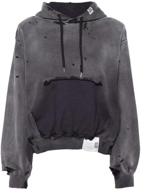Maison MIHARA YASUHIRO distressed hoodie