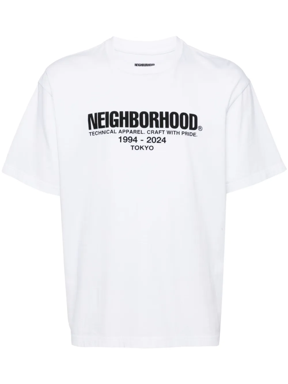 Image 1 of Neighborhood logo print T-shirt