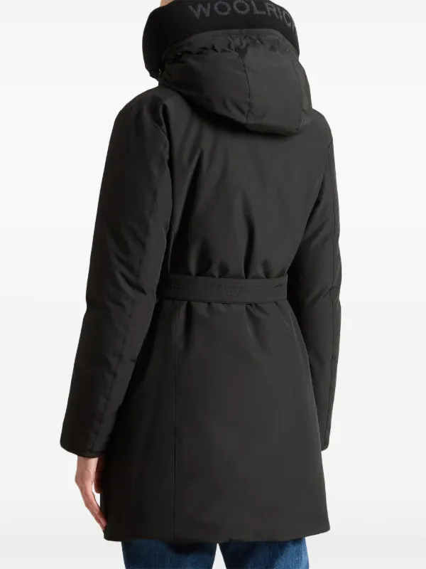 Woolrich Arctic Parka Coat Black FARFETCH IN