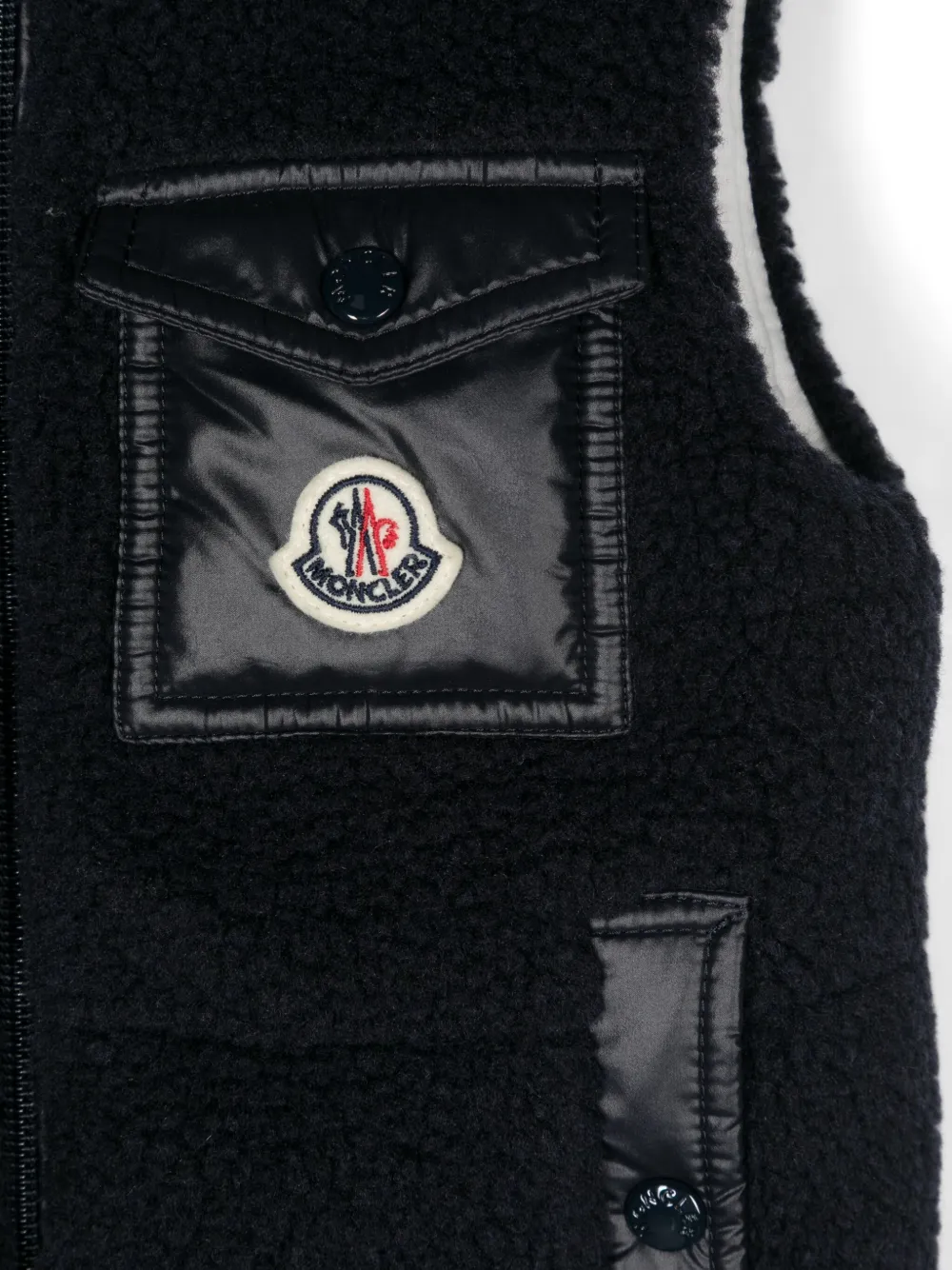 Moncler Enfant Odal gilet Blauw