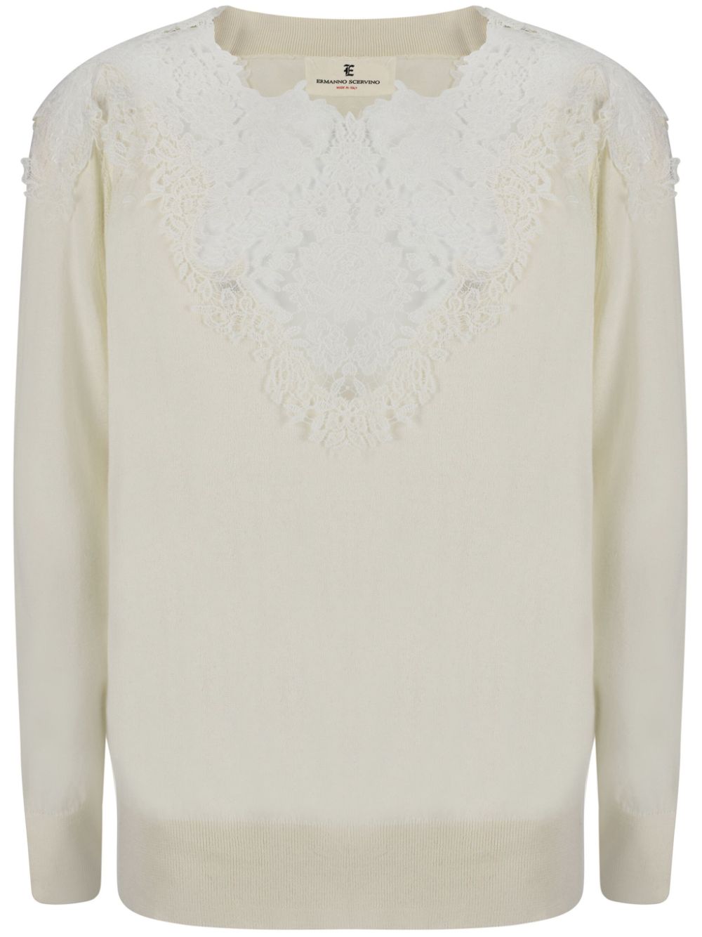 lace insert jumper