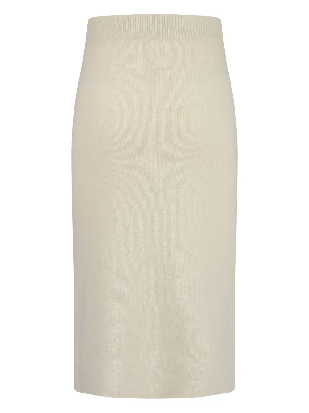 alessandrarich Alessandra Rich Gebreide midi-rok - Wit