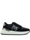 PINKO Gem suede trainers - Black