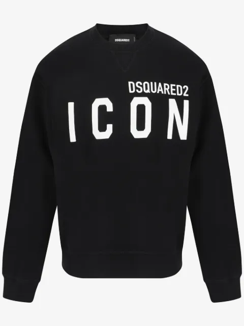 DSQUARED2 logo print sweatshirt