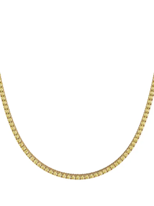 Collier Elara en or recyclé 18ct pavé de diamants - VEYNOU - Modalova