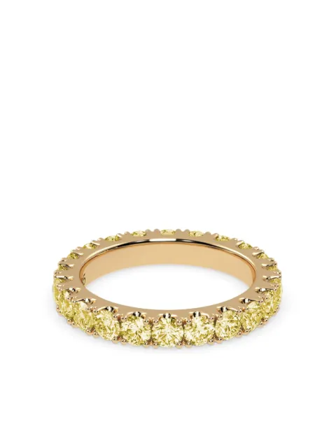 VEYNOU 18kt recycled yellow gold Elara Memory diamond ring