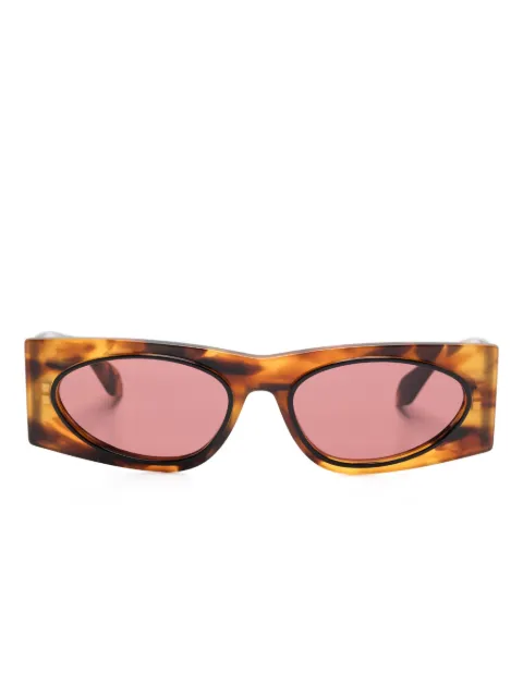 Alaïa rectangle-frame sunglasses