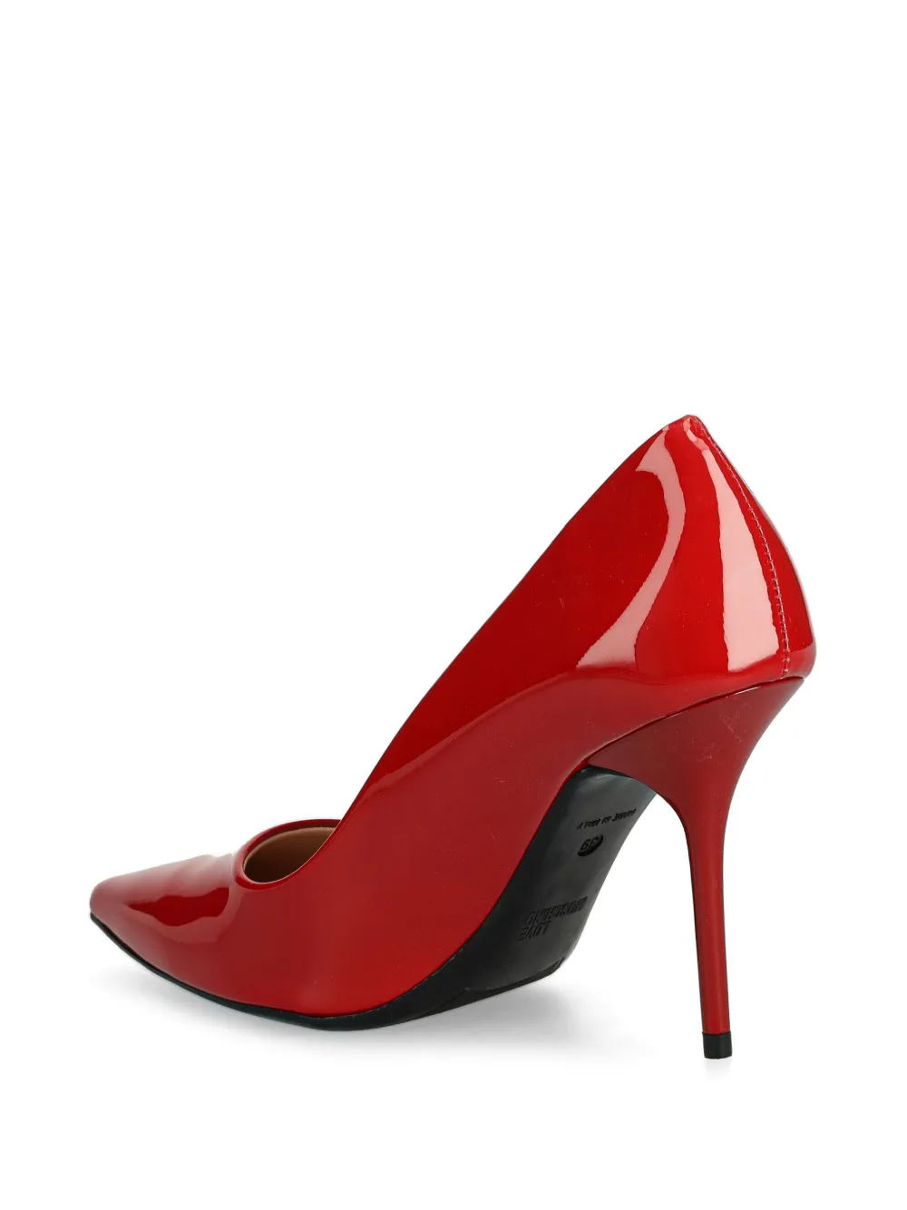 Affordable Love Moschino 100mm logo-print pumps Women