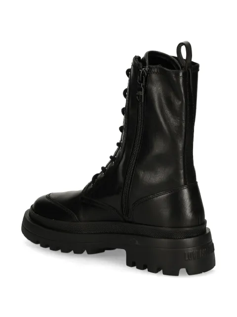 Love Moschino logo-print boots JA24165G1LIA0 - 2