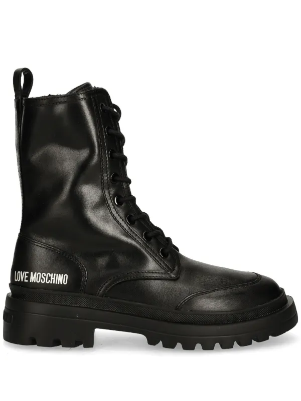 Moschino boots discount