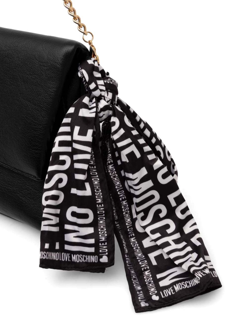 Love Moschino logo plaque cross bag Women