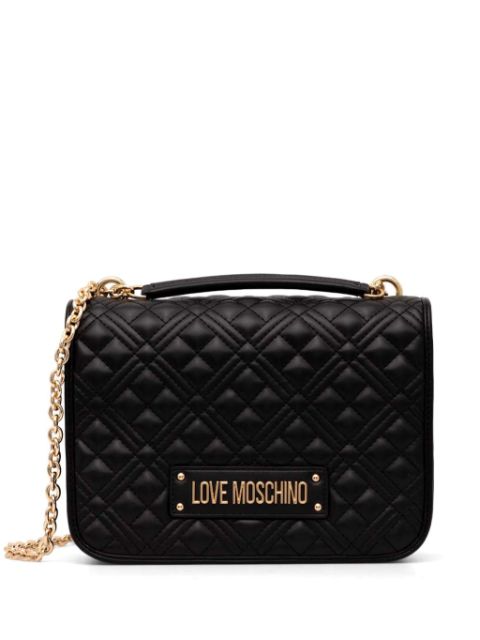 Love Moschino logo-lettering crossbody bag Women