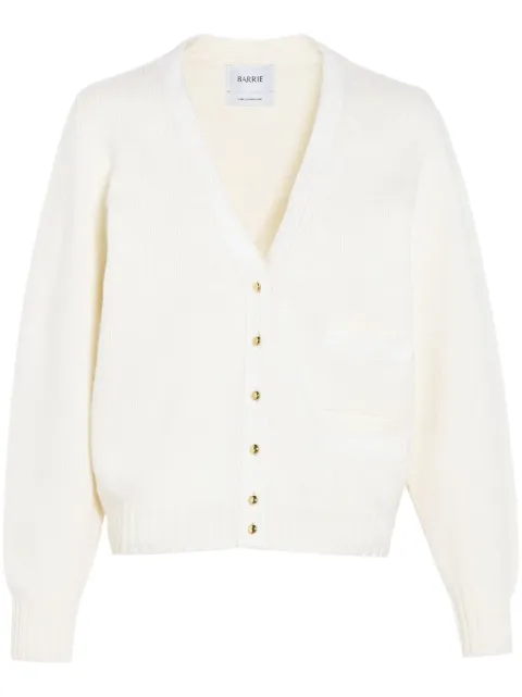 Barrie ribbon-detail cashmere cardigan 