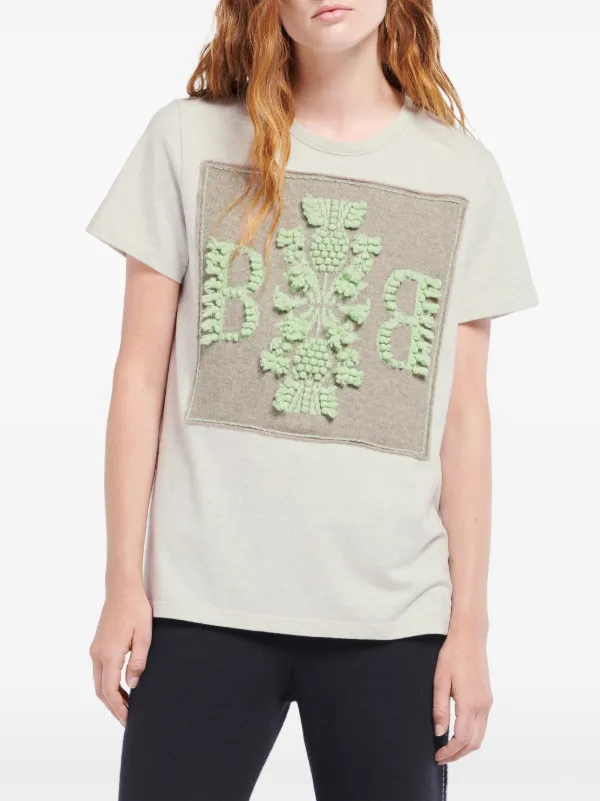 BARRIE Bロゴ Tシャツ Barrie Bロゴ Tシャツ | ニュートラル | FARFETCH JP