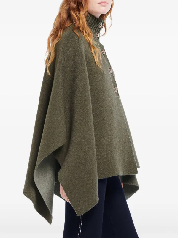 Barrie カシミア ケープ | グリーン | FARFETCH JP