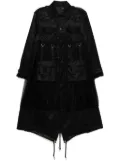 Noir Kei Ninomiya utility coat - Black