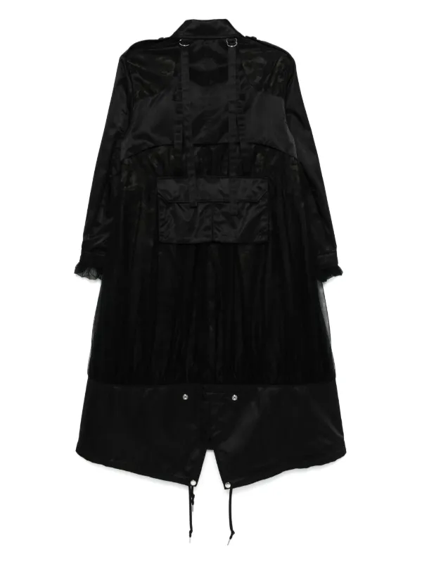 Noir Kei Ninomiya ユーティリティ コート | ブラック | FARFETCH JP